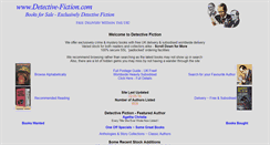 Desktop Screenshot of detective-fiction.com